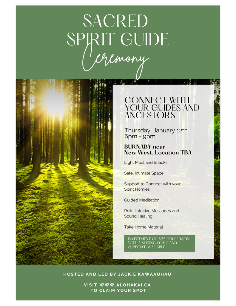Sacred Spirit Guide Ceremony - January 12th, 2023